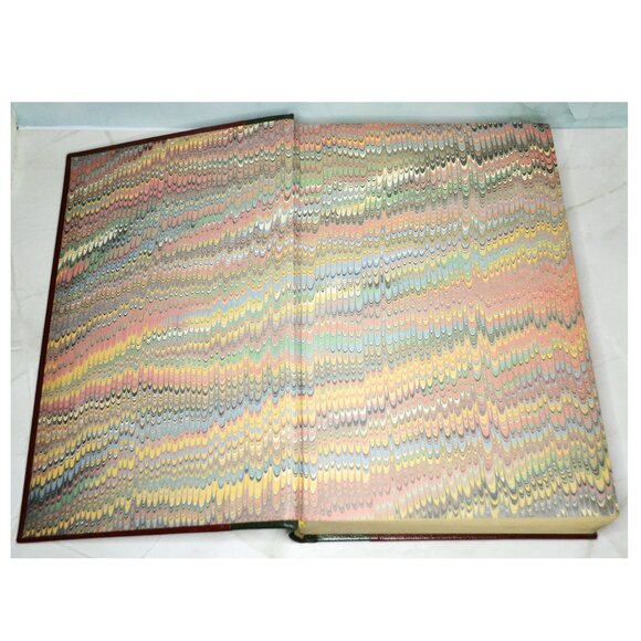 Edgar Allan Poe Leather Bonded Book 1985 Has 751 Pages Stories Novel Poems - Picture 6 of 12